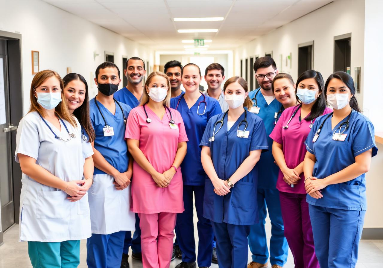 Healthcare team